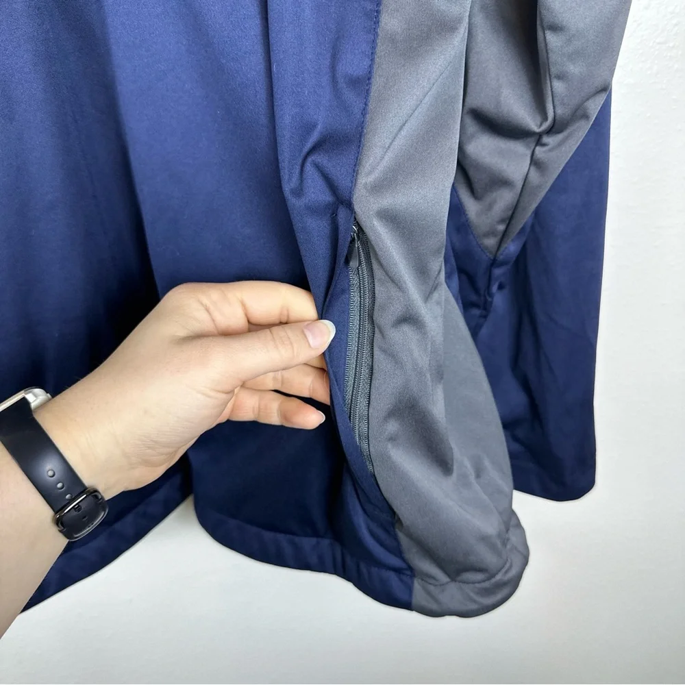 ANTIGUA MN Twins MLB Baseball Men's L Navy Full Zip Windbreaker Jacket - Picture 4 of 9